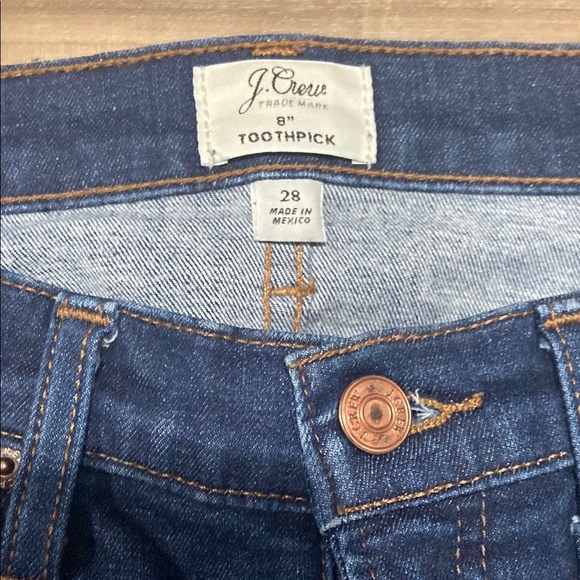J. Crew Blue Skinny Toothpick Jeans - Picture 4 of 10